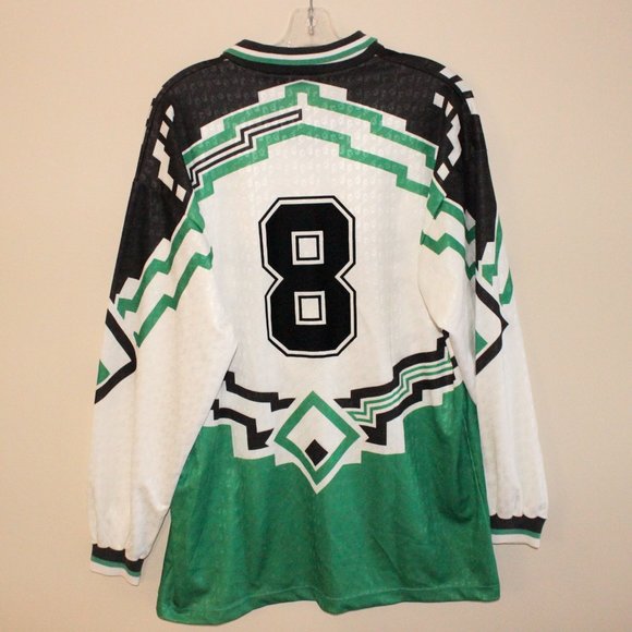 3/$188❤️matchworn? POLISPORTIVA TEULADA #8 Reusch football shirt soccer Sardinia - Picture 6 of 9